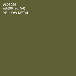 #606036 - Yellow Metal Color Image